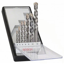 COFFRET DE 7 FORETS BÉTON BOSCH CYL-3 CYLINDRIQUES COFFRET DE 7 FORETS BÉTON BOSCH CYL-3 CYLINDRIQUES
