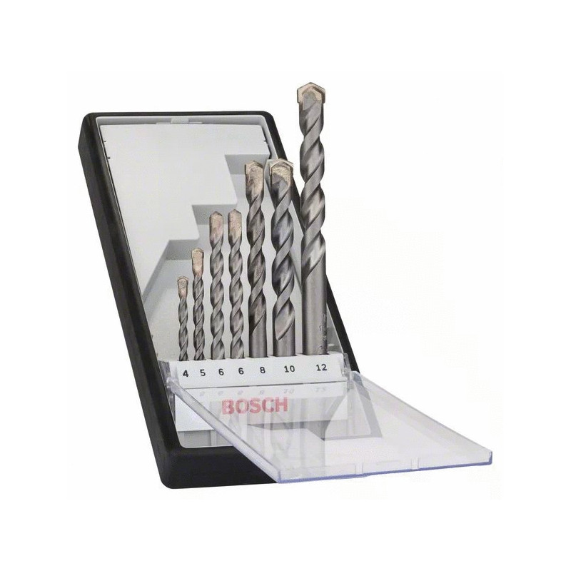 COFFRET DE 7 FORETS BÉTON BOSCH CYL-3 CYLINDRIQUES