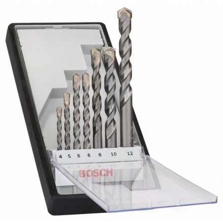 COFFRET DE 7 FORETS BÉTON BOSCH CYL-3 CYLINDRIQUES