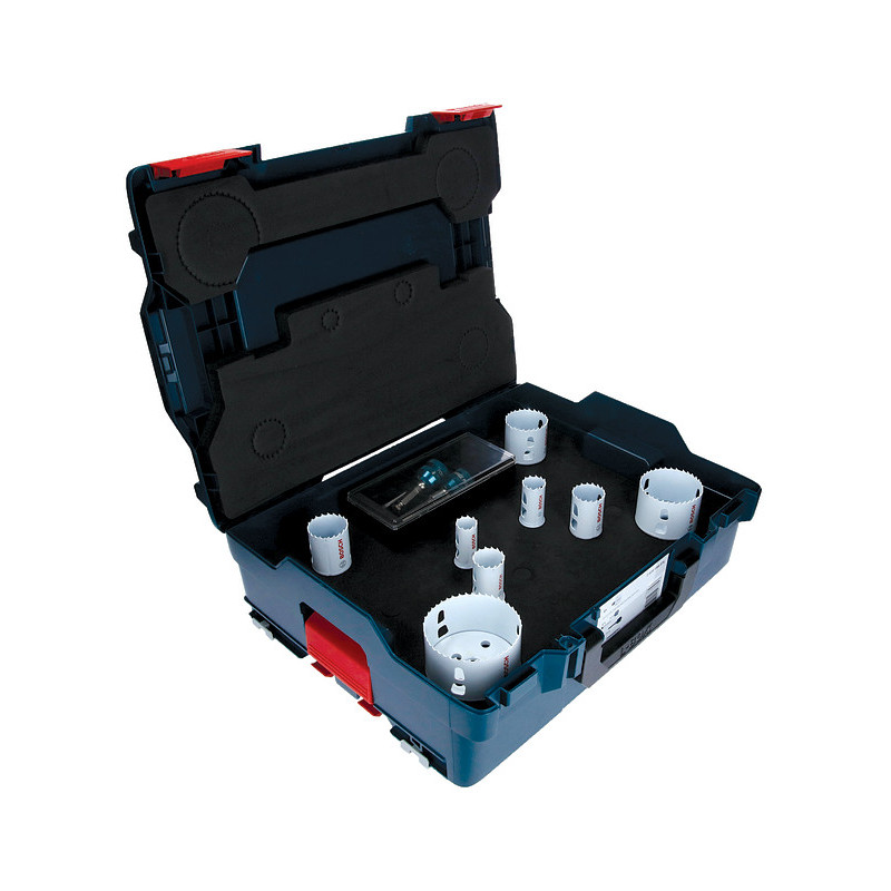 COFFRET L-BOXX DE SCIES TRÉPANS BOSCH 11 PIÈCES - 2608594271