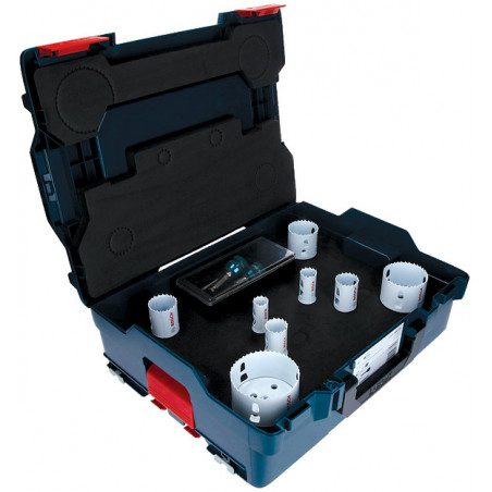 COFFRET L-BOXX DE SCIES TRÉPANS BOSCH 11 PIÈCES - 2608594271