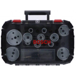 COFFRET SCIES-TRÉPAN UNIVERSEL BOSCH PROGRESSOR POUR BOIS ET MÉTAL - 14 PIÈCES COFFRET SCIES-TRÉPAN UNIVERSEL BOSCH PROGRESSOR POUR BOIS ET MÉTAL - 14 PIÈCES