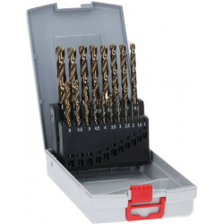 ENSEMBLE DE 6 FORETS À MÉTAUX BOSCH HSS-CO ROBUST LINE ENSEMBLE DE 6 FORETS À MÉTAUX BOSCH HSS-CO ROBUST LINE