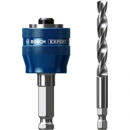 ADAPTATEUR BOSCH EXPERT POWER CHANGE PLUS POUR SCIE TRÉPAN AVEC FORET HSS-G 7