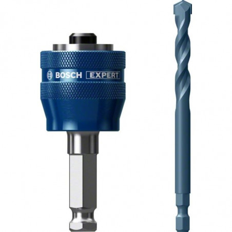 ADAPTATEUR BOSCH EXPERT POWER CHANGE PLUS POUR SCIE TRÉPAN AVEC FORET TCT