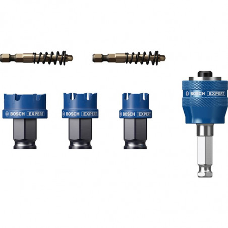 COFFRET DE 3 SCIES TRÉPANS BOSCH EXPERT POUR MÉTAL - SHEET METAL