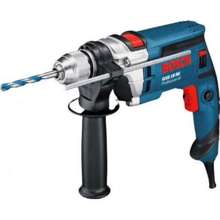 PERCEUSE À PERCUSSION 750W BOSCH GSB 16 RE - COFFRET