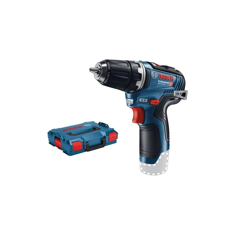 PERCEUSE-VISSEUSE 12V BOSCH GSR 12V-35 - COFFRET L-BOXX (SANS BATTERIE NI CHARGEUR)