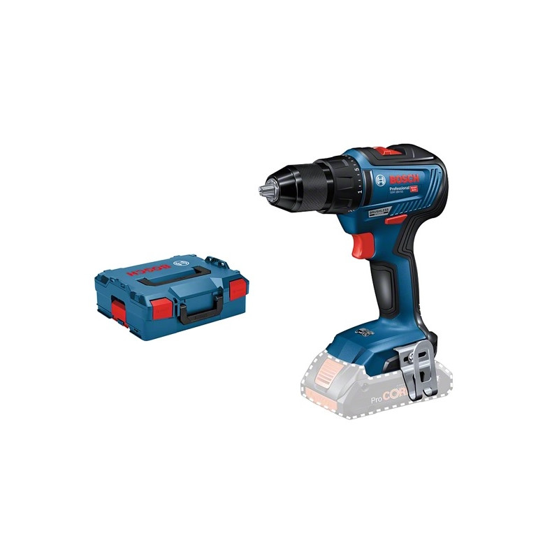 PERCEUSE-VISSEUSE 18V BOSCH GSR 18V-55 - COFFRET L-BOXX (SANS BATTERIE NI CHARGEUR)