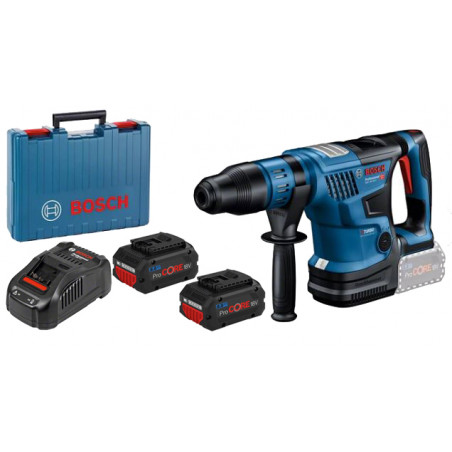 PERFORATEUR BITURBO SDS-MAX 18V BOSCH GBH 18V-36C - 2 BATTERIES PROCORE 8AH - CHARGEUR - COFFRET