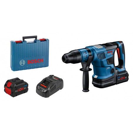 PERFORATEUR SDS-MAX 18V BOSCH GBH18V-36C - 2 BATTERIES PROCORE 5,5AH - CHARGEUR - COFFRET