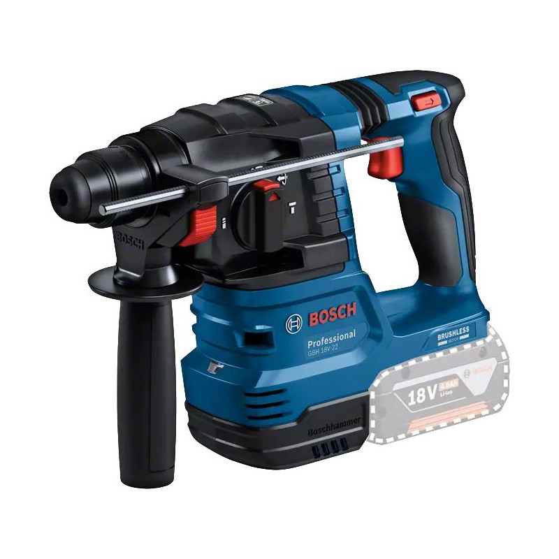 PERFORATEUR SDS-PLUS 18V BOSCH GBH 18V-22 (SANS BATTERIE NI CHARGEUR)