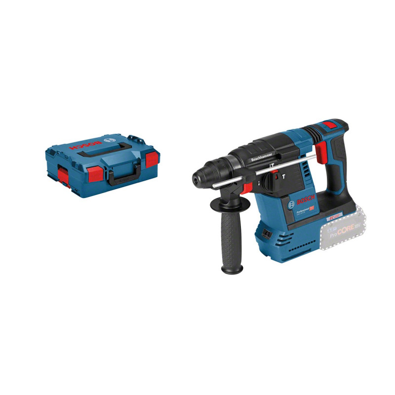 PERFORATEUR-BURINEUR SDS-PLUS 18V BOSCH GBH 18V-26 - COFFRET L-BOXX (SANS BATTERIE NI CHARGEUR)