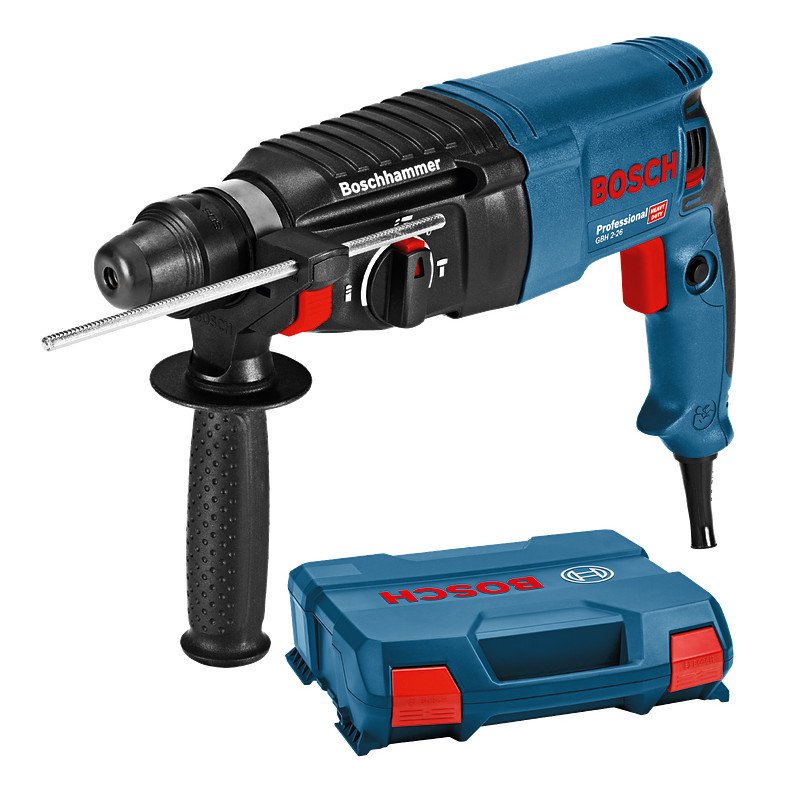 PERFORATEUR-BURINEUR SDS-PLUS 830W BOSCH GBH 2-26 - COFFRET L-CASE
