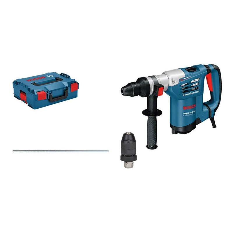 PERFORATEUR-BURINEUR SDS-PLUS 900W BOSCH GBH 4-32 DFR - COFFRET L-BOXX - ACCESSOIRES