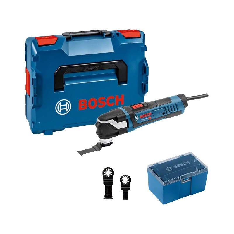 DÉCOUPEUR-PONCEUR 400W BOSCH GOP 40-30 - COFFRET L-BOXX - ACCESSOIRES