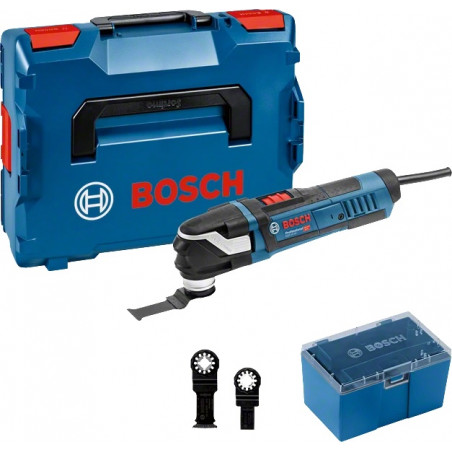 DÉCOUPEUR-PONCEUR 400W BOSCH GOP 40-30 - COFFRET L-BOXX - ACCESSOIRES