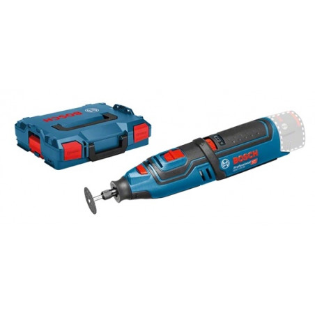 OUTIL ROTATIF MULTIFONCTIONS BOSCH GRO 12V-35 AVEC KIT D'ACCESSOIRES ET L-BOXX (SANS BATTERIE NI CHARGEUR)