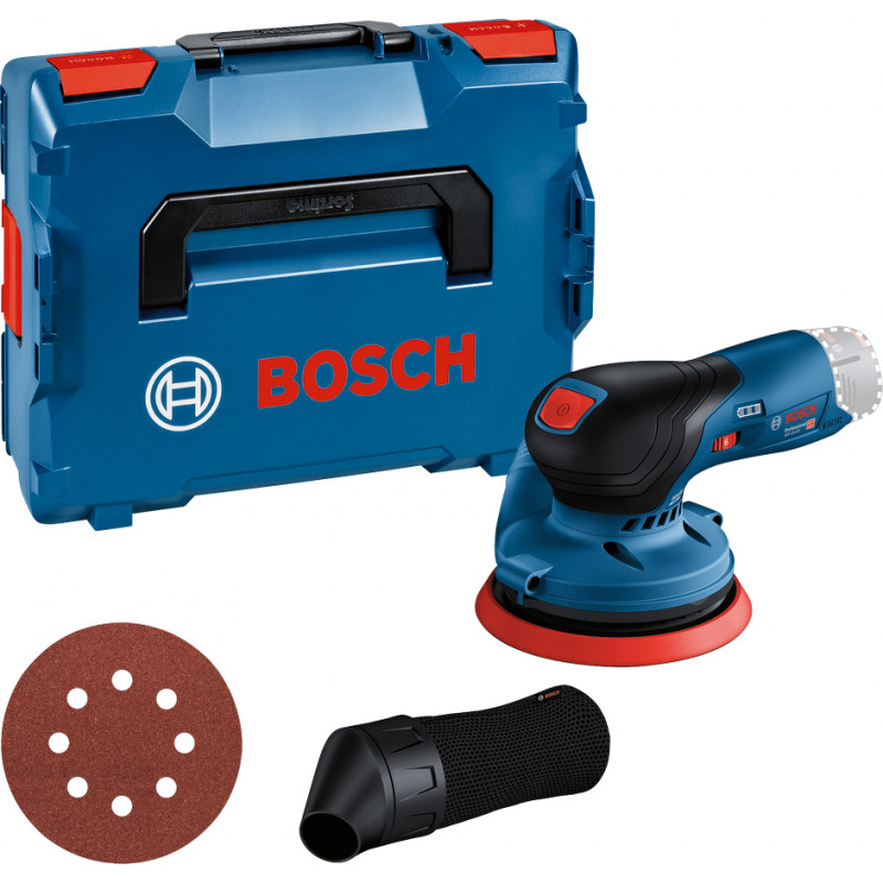 PONCEUSE EXCENTRIQUE 12V BOSCH GEX 12V-125 - COFFRET L-BOXX 136 (SANS BATTERIE NI CHARGEUR)