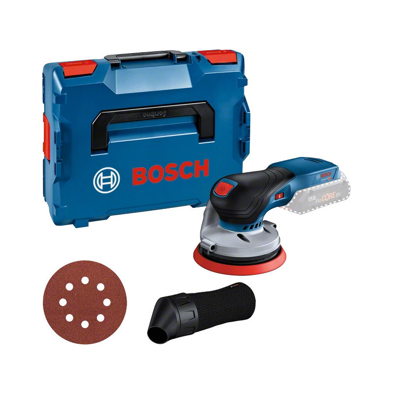 PONCEUSE EXCENTRIQUE 18V BOSCH GEX 18V-125 - 2 BATTERIES PROCORE 4AH - CHARGEUR - COFFRET L-BOXX
