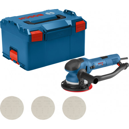 PONCEUSE EXCENTRIQUE 750W BOSCH GET 75-150 - COFFRET L-BOXX