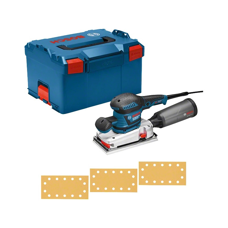 PONCEUSE VIBRANTE 350W BOSCH GSS 280 AVE - COFFRET L-BOXX