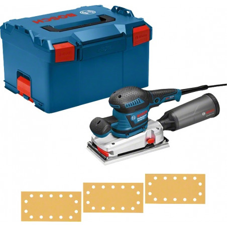 PONCEUSE VIBRANTE 350W BOSCH GSS 280 AVE - COFFRET L-BOXX