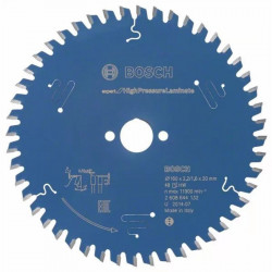 LAME DE SCIE CIRCULAIRE BOSCH EXPERT POUR STRATIFIÉ HAUTE PRESSION HPL
