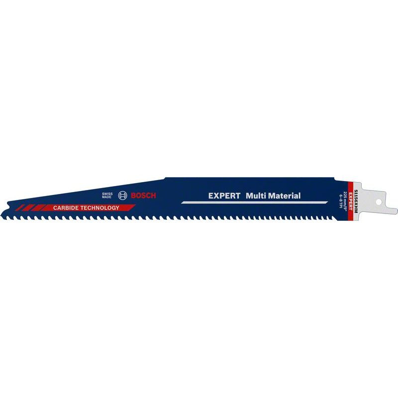 LAME DE SCIE SABRE BOSCH EXPERT CARBURE S1256XHM MULTI MATERIAL