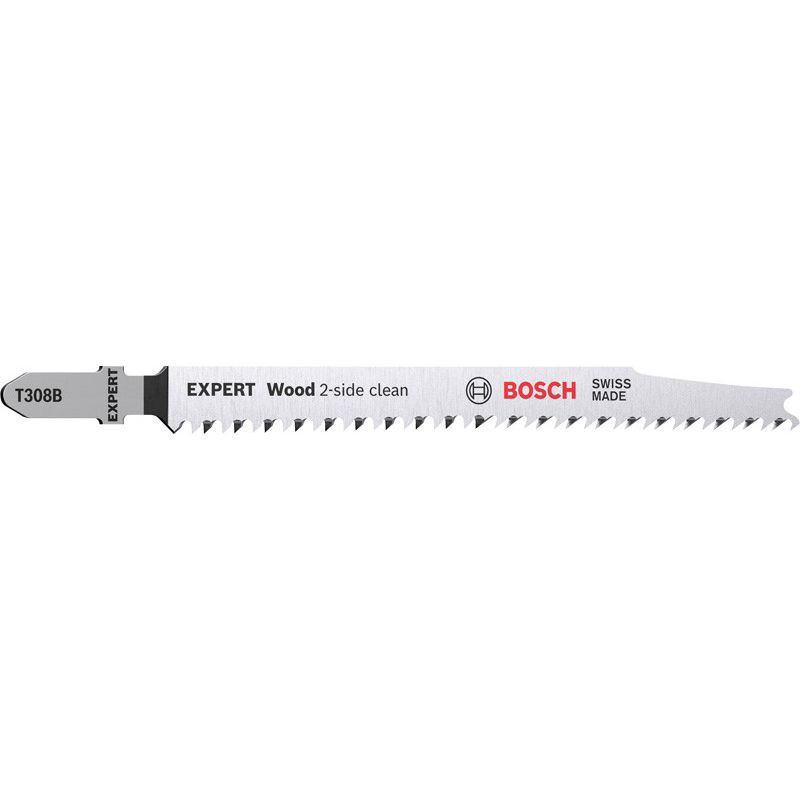 LAME DE SCIE SAUTEUSE BOSCH EXPERT T308 B WOOD 2-SIDE CLEAN