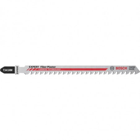 LAME DE SCIE SAUTEUSE BOSCH T 341 HM POUR FIBRE ET PLÂTRE