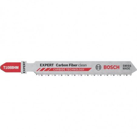 LAMES DE SCIE SAUTEUSE BOSCH EXPERT T 108 BHM POUR FIBRE DE CARBONE