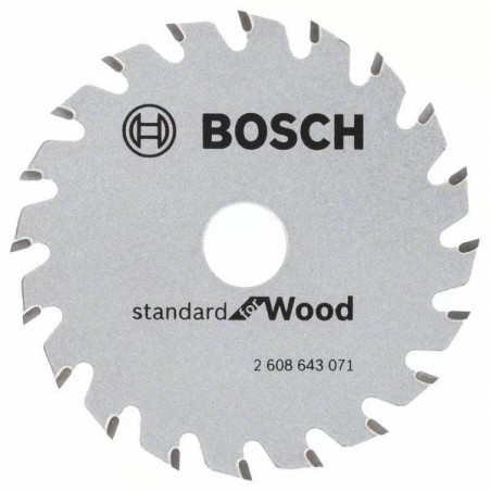 LAME DE SCIE CIRCULAIRE BOSCH OPTILINE WOOD SK5 - RÉFÉRENCE 2608643071