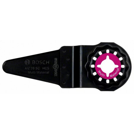LAME DE SCIE OSCILLANTE BOSCH HCS AIZ 28 SC POUR COUPE-JOINT MULTIMATERIAL
