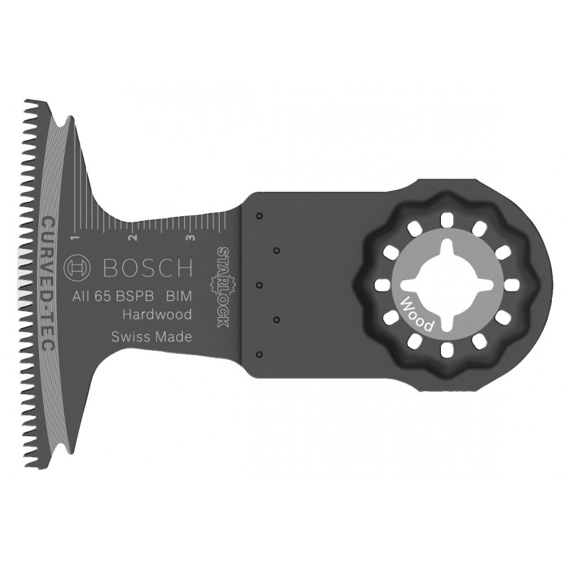 LAME DE SCIE OSCILLANTE BOSCH STARLOCK AII 65 BSPB POUR BOIS DUR