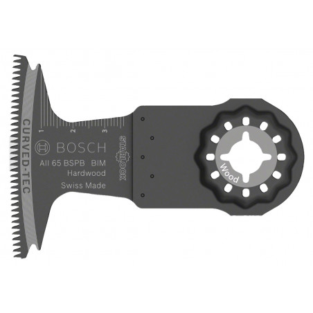 LAME DE SCIE OSCILLANTE BOSCH STARLOCK AII 65 BSPB POUR BOIS DUR