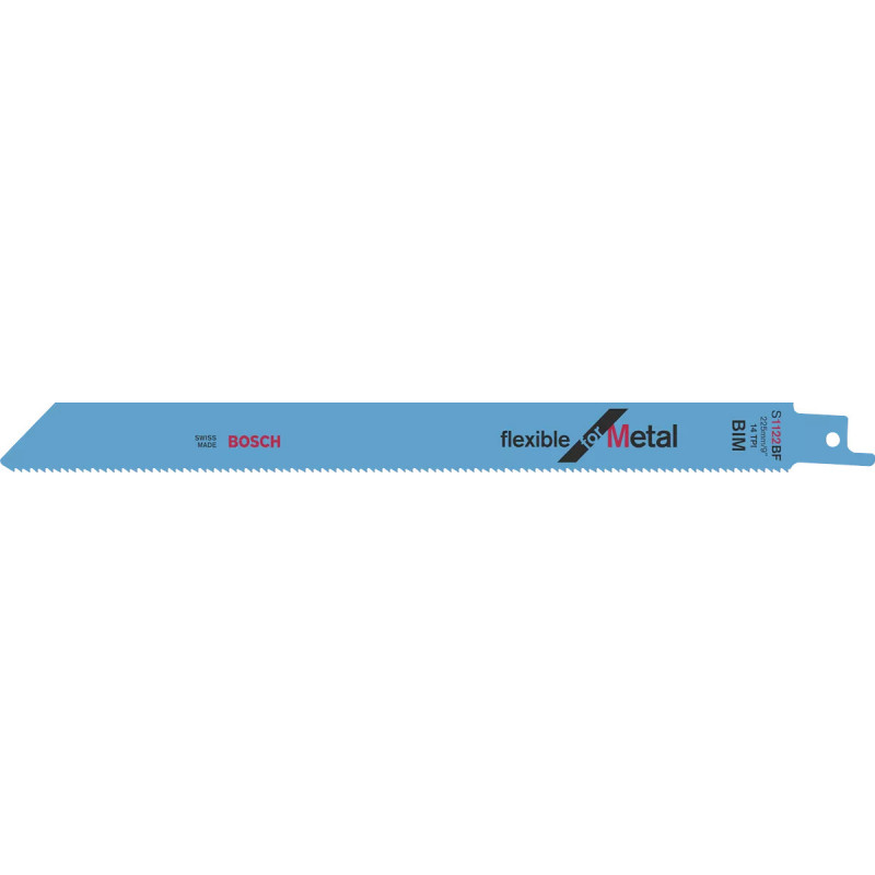 LAME DE SCIE SABRE BOSCH S1122 BF POUR MÉTAL FLEXIBLE
