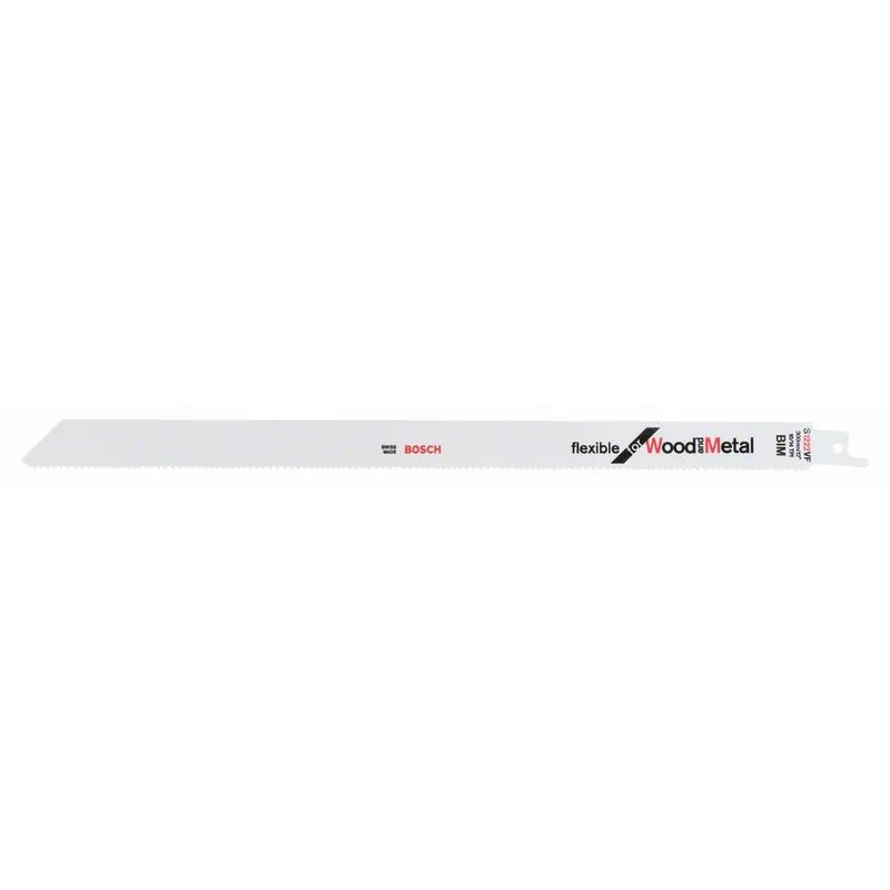LAME DE SCIE SABRE BOSCH S1222 VF POUR BOIS ET MÉTAL, FLEXIBLE