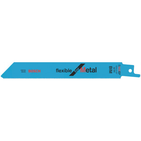 LAME DE SCIE SABRE BOSCH S922 EF POUR MÉTAL FLEXIBLE