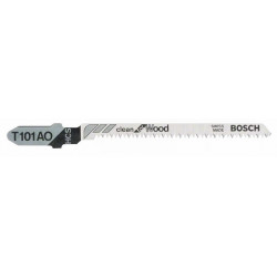 LAME DE SCIE SAUTEUSE BOSCH T 101 AO POUR COUPE NETTE DU BOIS LAME DE SCIE SAUTEUSE BOSCH T 101 AO POUR COUPE NETTE DU BOIS