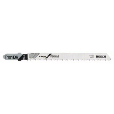 LAME DE SCIE SAUTEUSE BOSCH T 101 BR POUR COUPE NETTE DU BOIS