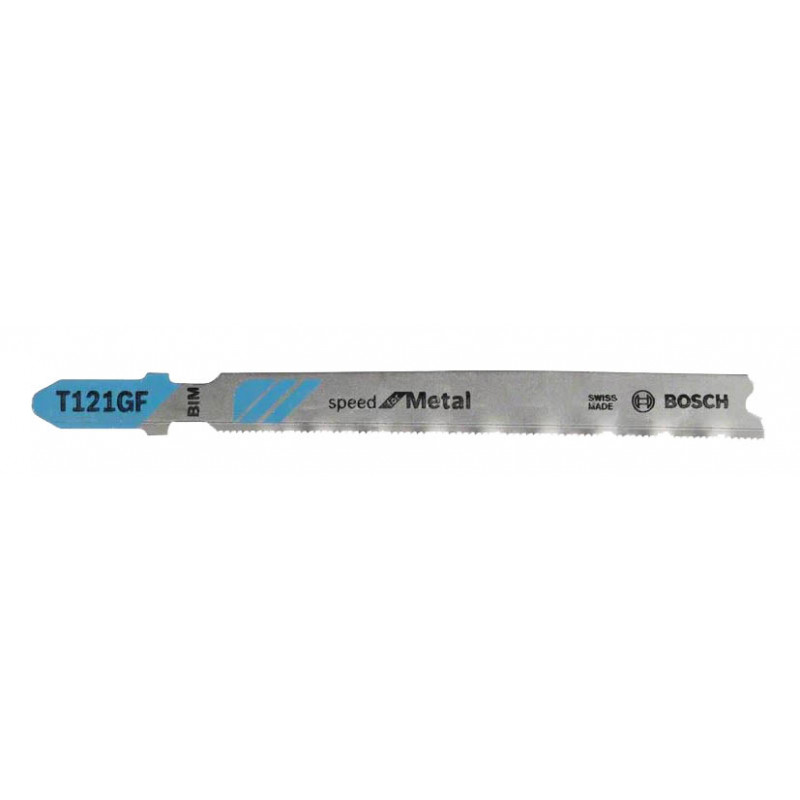 LAME DE SCIE SAUTEUSE BOSCH T 121 GF SPEED FOR METAL - RÉFÉRENCE 2608636696