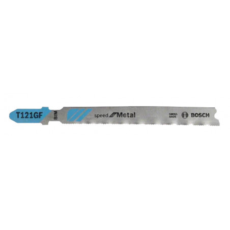 LAME DE SCIE SAUTEUSE BOSCH T 121 GF SPEED FOR METAL - RÉFÉRENCE 2608636696