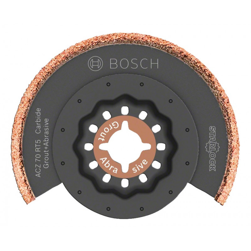 LAME OSCILLANTE SEGMENT BOSCH STARLOCK ACZ 70 RT5 CONCRETION - 2608661692