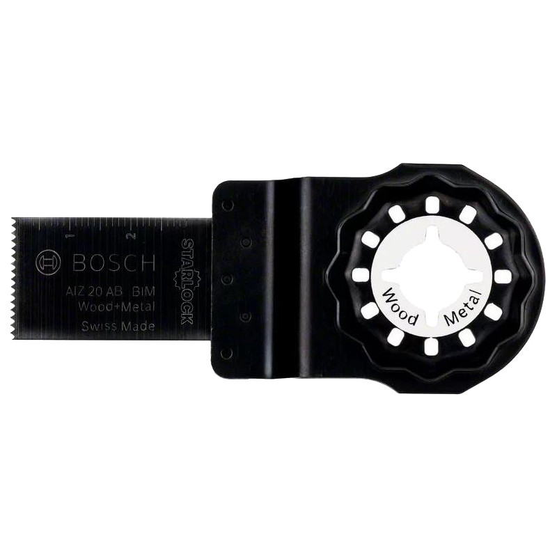 LAMES DE SCIE OSCILLANTES BOSCH STARLOCK AIZ AB POUR BOIS ET MÉTAL