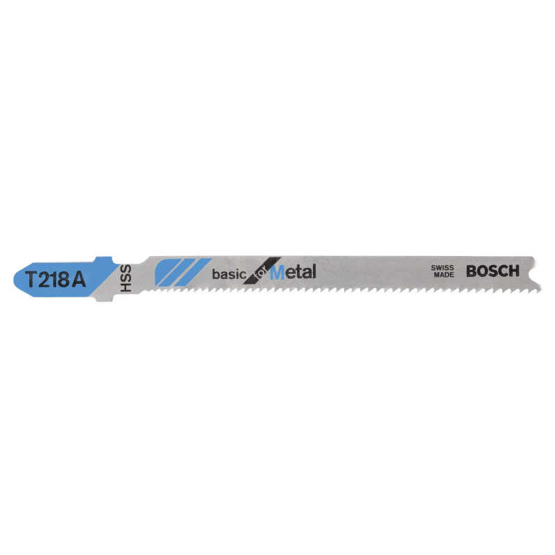 LAMES DE SCIE SAUTEUSE BOSCH HSS T218A MÉTAL 92MM - PACK DE 2