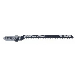 LAMES DE SCIE SAUTEUSE BOSCH T 119 BO POUR BOIS