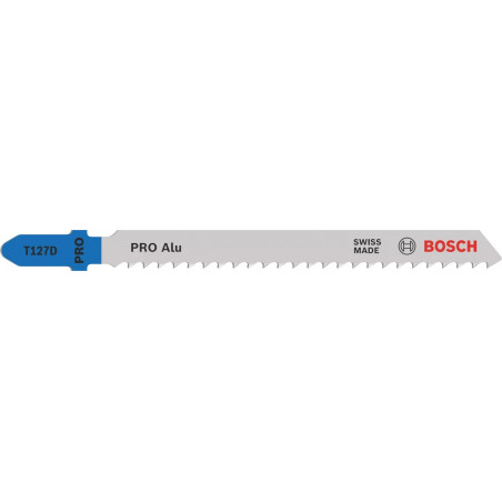 LAMES DE SCIE SAUTEUSE BOSCH T 127 D POUR ALUMINIUM