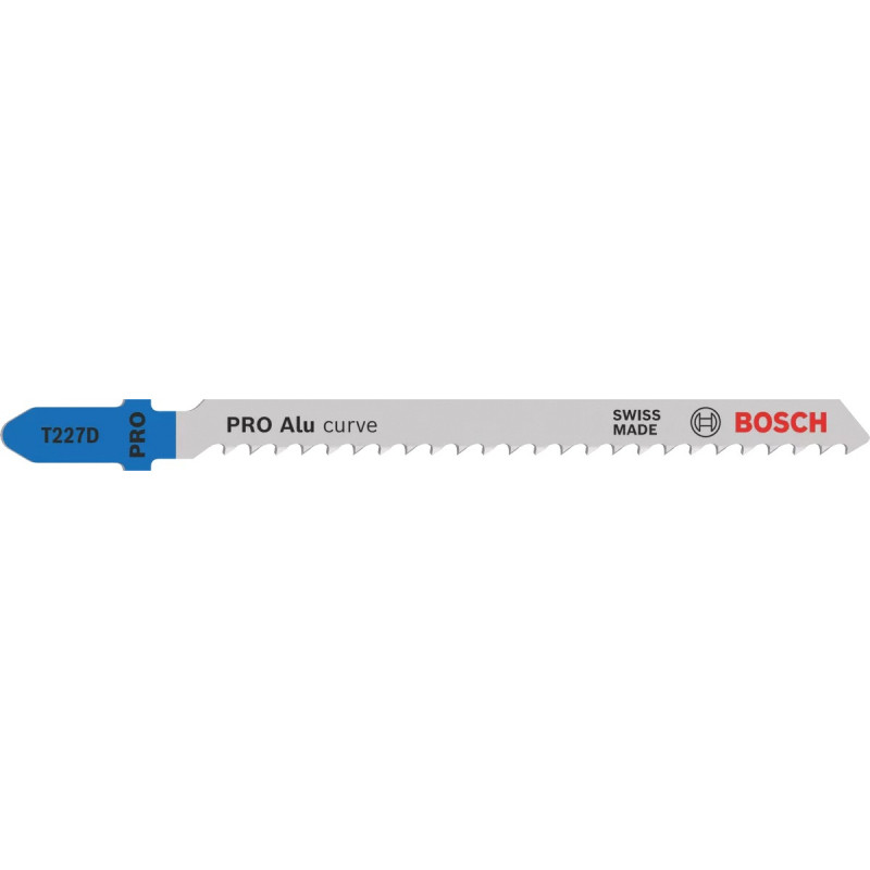 LAMES DE SCIE SAUTEUSE BOSCH T 227 D POUR ALUMINIUM - 2608631030