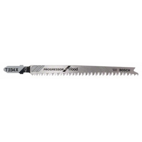 LAMES DE SCIE SAUTEUSE BOSCH T 234 X PROGRESSOR POUR BOIS